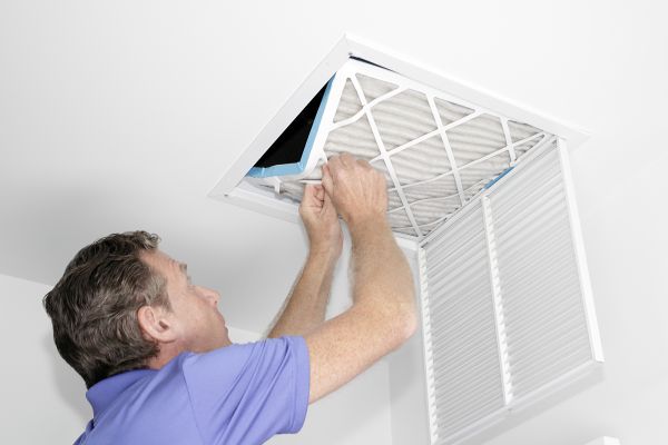 Air Vent Filter Installation